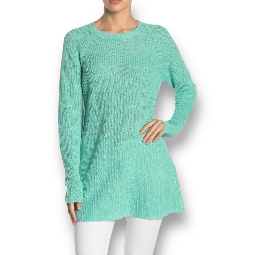 EILEEN FISHER Linen Cardigan Sweater